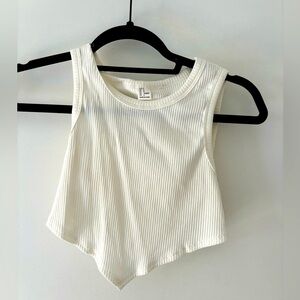 White crop top never wore too small